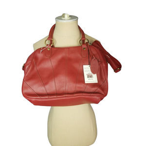 Rolfs Amelia Red Leather Shoulder bag Crossbody NWT